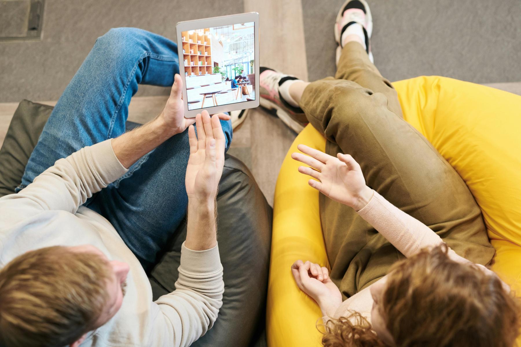 IU & UX for educational online project